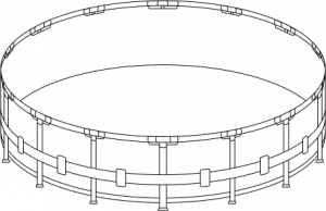 Каркас для бассейна Prizm Frame 366х99